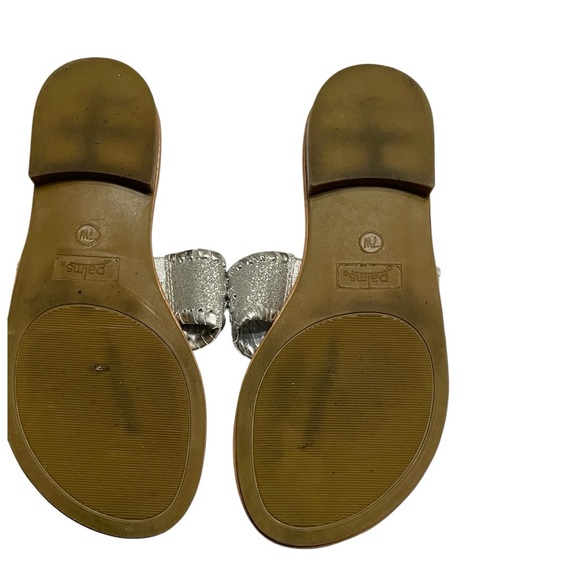 Silver Boho Sandals 7w - Picture 3 of 3